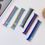 Cinturino di ricambio per cinturino milanese a quattro colori, For Apple Watch Series 7  41mm / & 6 & SE & 5 & 4 40mm, For Apple Watch Series  7  45mm / & 6 & SE & 5 & 4 44mm