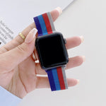 Cinturino di ricambio per cinturino milanese a quattro colori, For Apple Watch Series 7  41mm / & 6 & SE & 5 & 4 40mm, For Apple Watch Series  7  45mm / & 6 & SE & 5 & 4 44mm