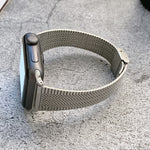 Cinturino di ricambio per cinturino in acciaio a vita piccola, For Apple Watch Series 7  41mm / & 6 & SE & 5 & 4 40mm, For Apple Watch Series  7  45mm / & 6 & SE & 5 & 4 44mm