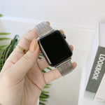 Cinturino di ricambio per cinturino in acciaio a vita piccola, For Apple Watch Series 7  41mm / & 6 & SE & 5 & 4 40mm, For Apple Watch Series  7  45mm / & 6 & SE & 5 & 4 44mm