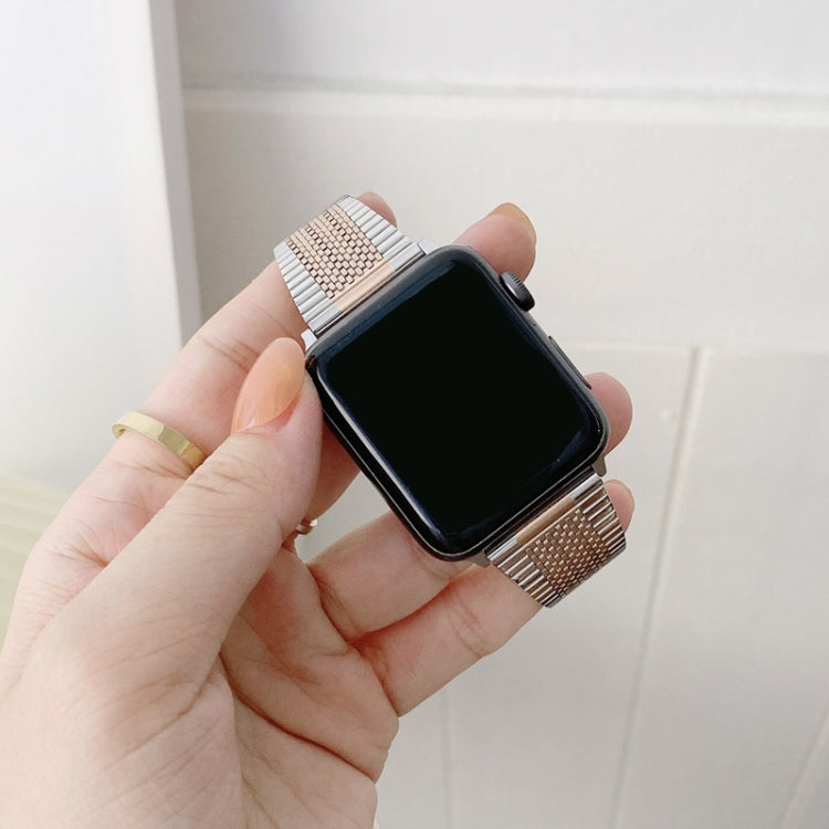 Cinturino di ricambio per cinturino in acciaio a vita piccola, For Apple Watch Series 7  41mm / & 6 & SE & 5 & 4 40mm, For Apple Watch Series  7  45mm / & 6 & SE & 5 & 4 44mm
