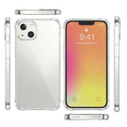 LESUDESIGN Rhino Shield Series Custodia protettiva per telefono trasparente anticaduta in TPU con design di conversione del suono, For iPhone 13 mini, For iPhone 13, For iPhone 13 Pro, For iPhone 13 Pro Max