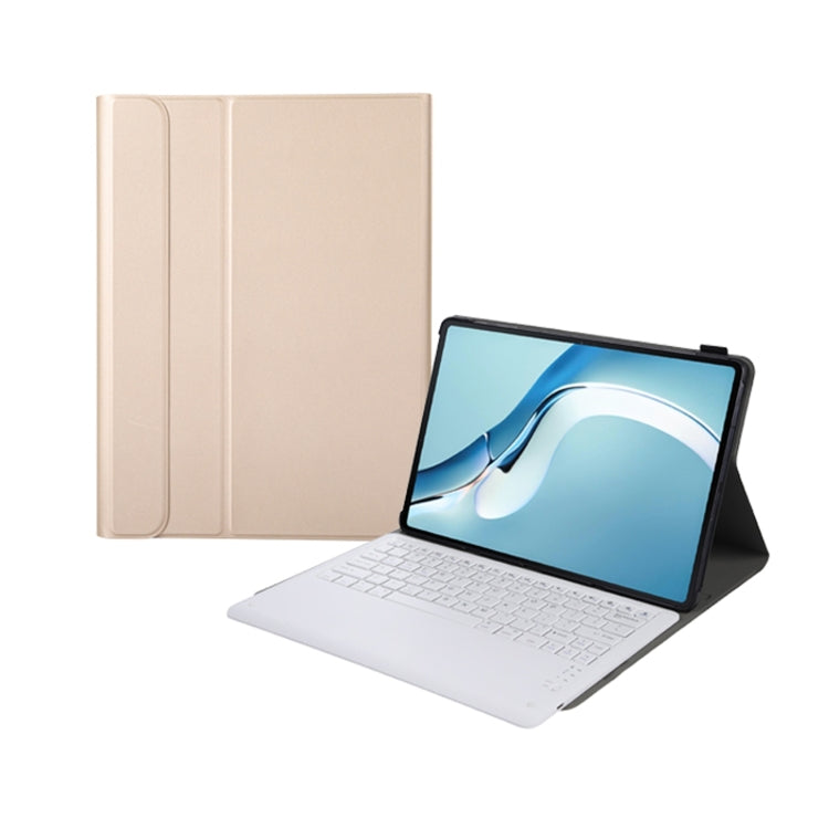 Per Huawei MatePad Pro 12.6 2021 Custodia in pelle con vibrazione orizzontale per tastiera Bluetooth ultrasottile con trama di pecora con supporto, A126