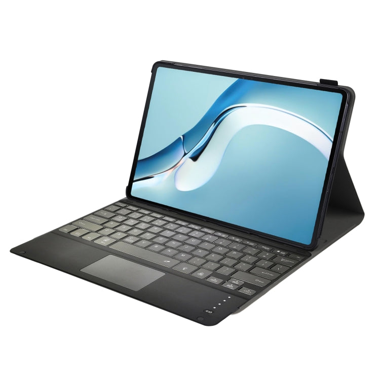 Per Huawei MatePad Pro 12.6 2021 Sheep Texture Tastiera Bluetooth retroilluminata ultrasottile Custodia in pelle a conchiglia orizzontale con supporto Touchpad, A126-AS