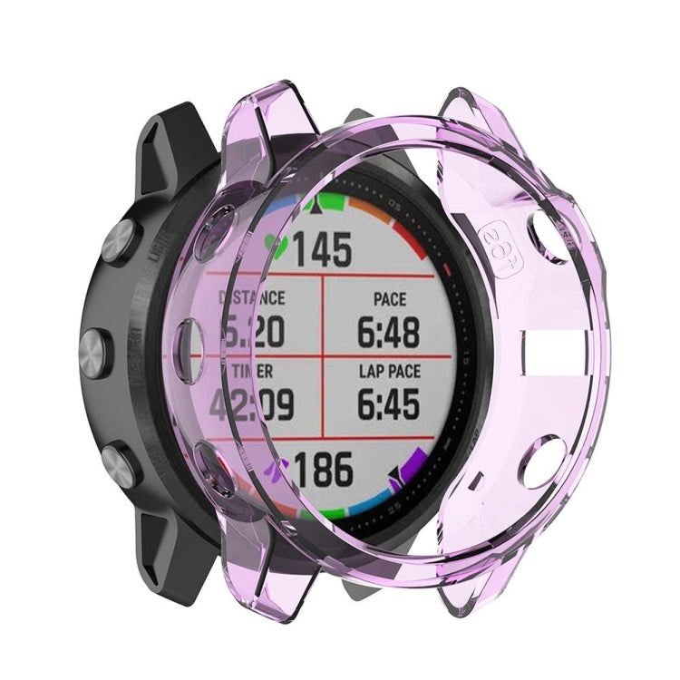 Custodia protettiva in TPU a mezza copertura per smartwatch, For Garmin Fenix 6 / 6 Pro, For Garmin Fenix 6S / 6S Pro, For Garmin Fenix 6X / 6X Pro
