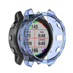 Custodia protettiva in TPU a mezza copertura per smartwatch, For Garmin Fenix 6 / 6 Pro, For Garmin Fenix 6S / 6S Pro, For Garmin Fenix 6X / 6X Pro