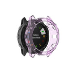 Custodia protettiva in TPU a mezza copertura per smartwatch, For Garmin Fenix 6 / 6 Pro, For Garmin Fenix 6S / 6S Pro, For Garmin Fenix 6X / 6X Pro