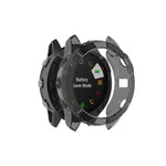 Custodia protettiva in TPU a mezza copertura per smartwatch, For Garmin Fenix 6 / 6 Pro, For Garmin Fenix 6S / 6S Pro, For Garmin Fenix 6X / 6X Pro