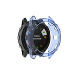 Custodia protettiva in TPU a mezza copertura per smartwatch, For Garmin Fenix 6 / 6 Pro, For Garmin Fenix 6S / 6S Pro, For Garmin Fenix 6X / 6X Pro