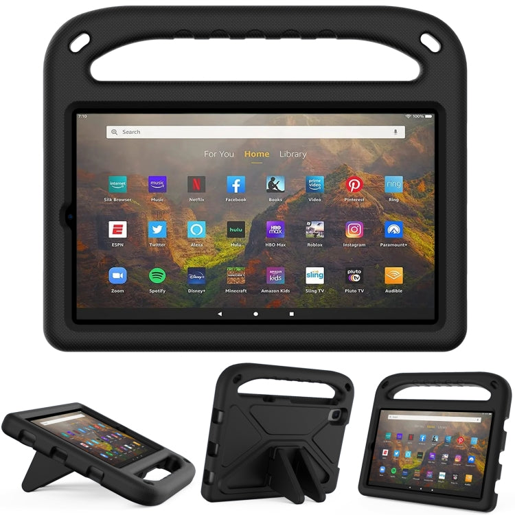 Maniglia Custodia protettiva antiurto portatile EVA anticaduta con supporto triangolare, For Huawei MediaPad M5 Lite 8.0 inch, For Huawei MediaPad M6 8.4, For Huawei MatePad T 8 8.0 inch                                                                  ...