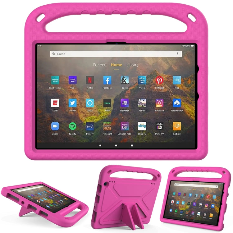 Maniglia Custodia protettiva antiurto portatile EVA anticaduta con supporto triangolare, For Samsung Galaxy Tab A 8.0 2019 SM-T290 / SM-T295, For Samsung Galaxy Tab A 8.4 2020 SM-T307U, For Samsung Galaxy Tab A7 Lite 8.7 SM-T220 / SM-T225              ...