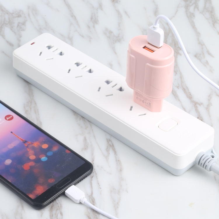 13-22 2.1A Dual USB Caricabatterie da viaggio Macarons,, EU Plug, US Plug