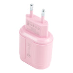 13-3 QC3.0 Caricatore da viaggio Macarons con interfaccia USB singola,, EU Plug, US Plug