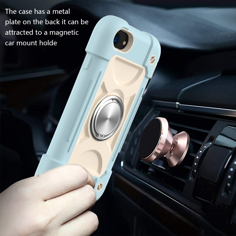 Custodia silicone e PC per iPhone 6/7/8/SE 2022/2020