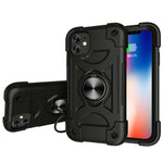 Custodia protettiva in silicone e PC per iPhone XS Max e iPhone 1