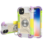 Custodia protettiva in silicone e PC per iPhone XS Max e iPhone 1