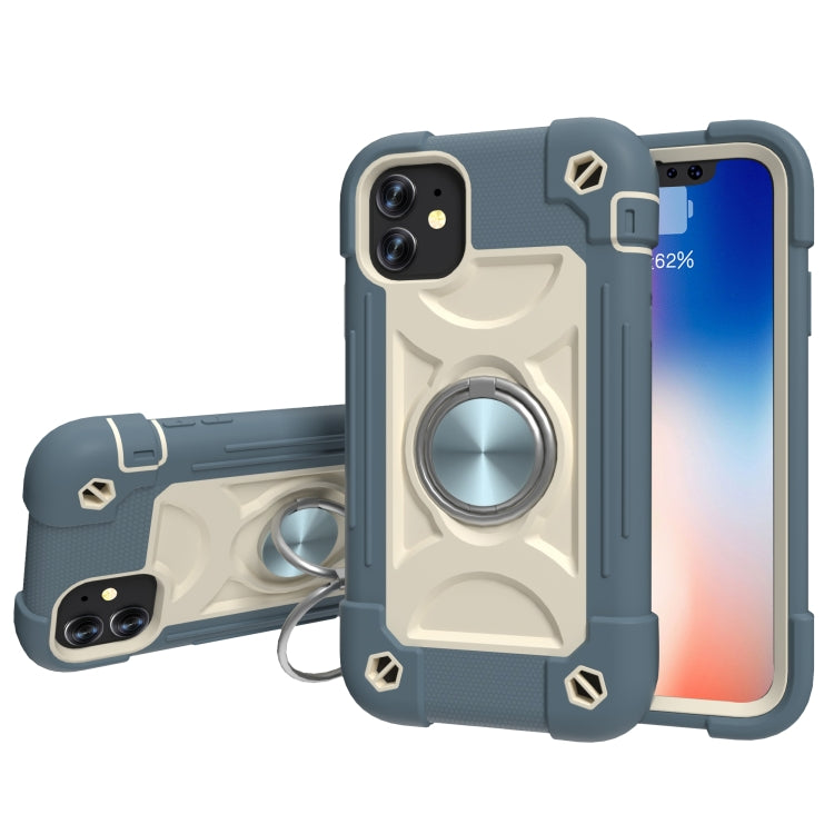 Custodia protettiva in silicone e PC per iPhone 11 Pro Max