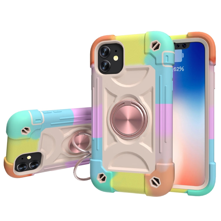 Custodia protettiva in silicone e PC per iPhone 11 Pro Max