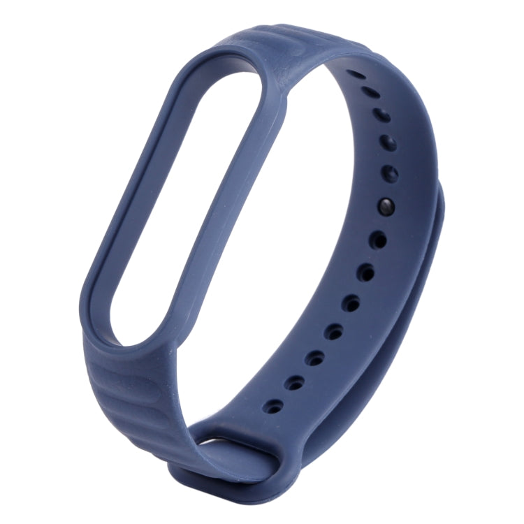 Per Xiaomi Mi Band 6/5 Cinturino di ricambio per cinturino in pelle di silicone universale