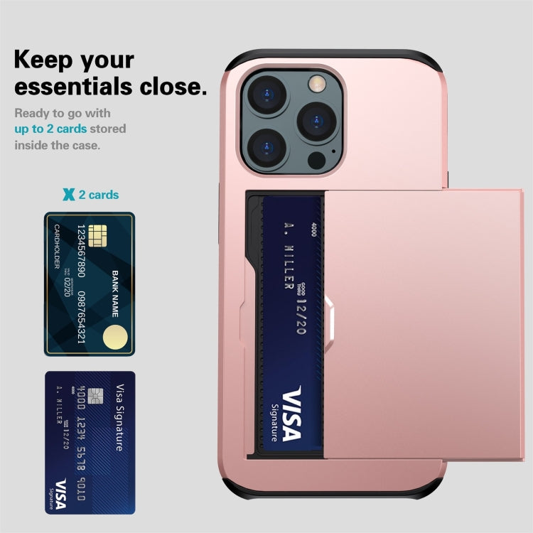 Custodia protettiva con slot per schede per iPhone 13 e 13 mini