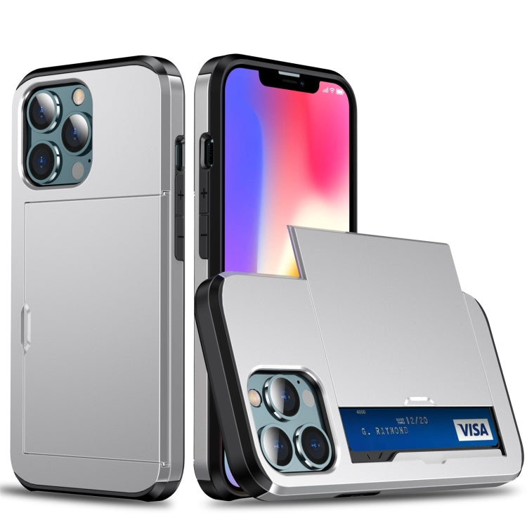 Custodia protettiva con slot per schede per iPhone 13 e 13 mini