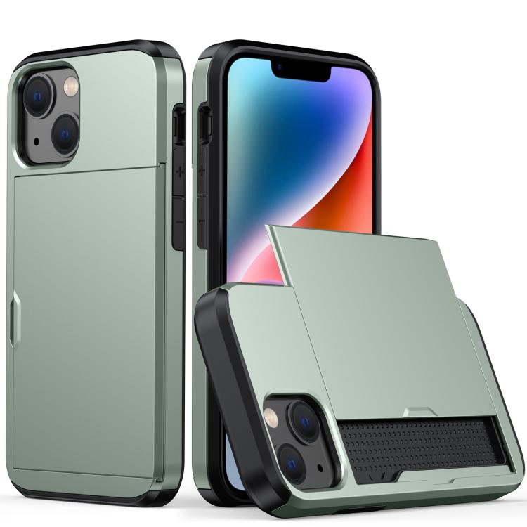 Custodia protettiva con slot per schede per iPhone 13 e 13 mini