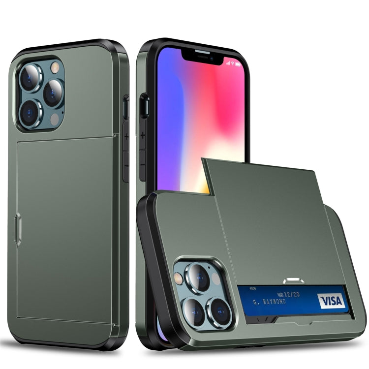 Custodia protettiva con slot per schede per iPhone 13 Pro