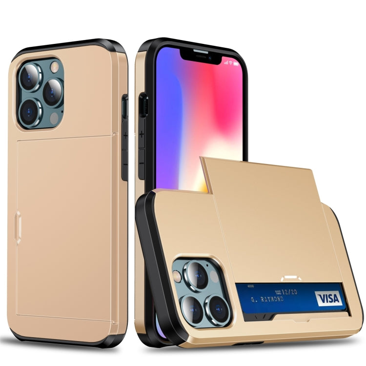 Custodia protettiva con slot per schede per iPhone 13 Pro