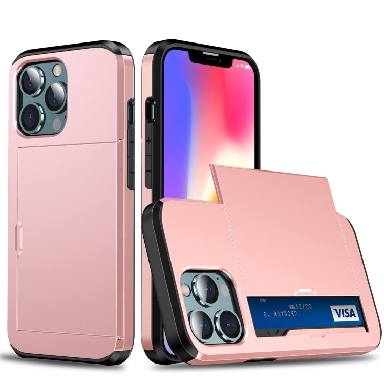 Custodia protettiva con slot per schede per iPhone 13 Pro