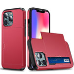 Custodia protettiva con slot per schede per iPhone 13 Pro