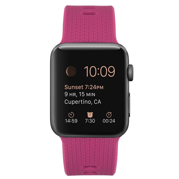 Cinturino di ricambio in silicone per Apple Watch Series, 7 41mm / 6 & SE & 5 & 4 40mm / 3 & 2 & 1 38mm, 7 45mm / 6 & SE & 5 & 4 44mm / 3 & 2 & 1 42mm