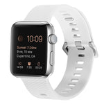 Cinturino di ricambio in silicone per Apple Watch Series, 7 41mm / 6 & SE & 5 & 4 40mm / 3 & 2 & 1 38mm, 7 45mm / 6 & SE & 5 & 4 44mm / 3 & 2 & 1 42mm