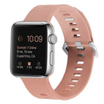 Cinturino di ricambio in silicone per Apple Watch Series, 7 41mm / 6 & SE & 5 & 4 40mm / 3 & 2 & 1 38mm, 7 45mm / 6 & SE & 5 & 4 44mm / 3 & 2 & 1 42mm