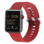Cinturino di ricambio in silicone per Apple Watch Series, 7 41mm / 6 & SE & 5 & 4 40mm / 3 & 2 & 1 38mm, 7 45mm / 6 & SE & 5 & 4 44mm / 3 & 2 & 1 42mm