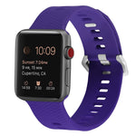 Cinturino di ricambio in silicone per Apple Watch Series, 7 41mm / 6 & SE & 5 & 4 40mm / 3 & 2 & 1 38mm, 7 45mm / 6 & SE & 5 & 4 44mm / 3 & 2 & 1 42mm