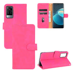 Tinta unita Skin Feel Fibbia magnetica Flip orizzontale Custodia in pelle PU con struttura in vitello con supporto e slot per schede e portafoglio, For vivo X60 Pro / X60 5G, For Nokia C10