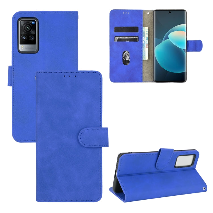 Tinta unita Skin Feel Fibbia magnetica Flip orizzontale Custodia in pelle PU con struttura in vitello con supporto e slot per schede e portafoglio, For vivo X60 Pro / X60 5G, For Nokia C10