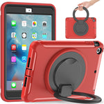 Custodia antiurto TPU e PC con rotazione 360° per iPad mini 3, 2