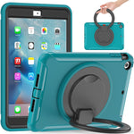 Custodia antiurto TPU e PC con rotazione 360° per iPad mini 3, 2