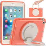 Custodia antiurto TPU e PC con rotazione 360° per iPad mini 3, 2
