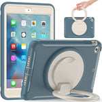 Custodia antiurto TPU e PC con rotazione 360° per iPad mini 3, 2