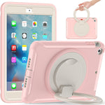 Custodia antiurto TPU e PC con rotazione 360° per iPad mini 3, 2