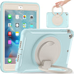 Custodia antiurto TPU e PC con rotazione 360° per iPad mini 3, 2