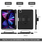 Custodia TPU e PC con supporto rotante per iPad Pro 11