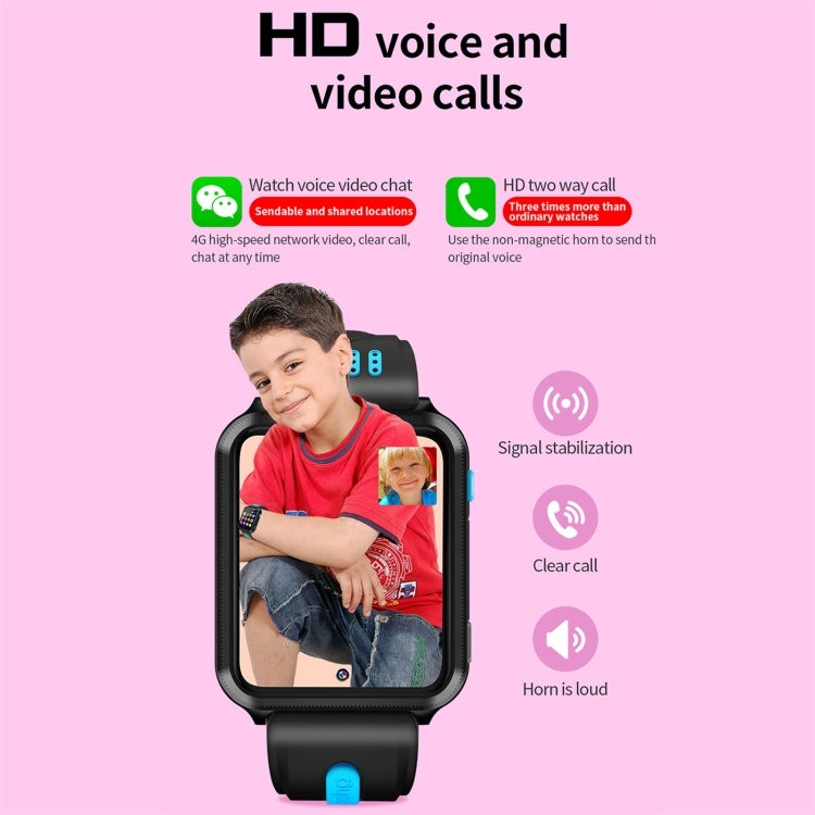 W5 1,54 pollici Full-fit Screen Dual Camera Smart Phone Watch, Supporto SIM Card / Tracciamento GPS / Traiettoria in tempo reale / Monitoraggio della temperatura,, 1GB+16GB, 2GB+16GB, 2GB+32GB