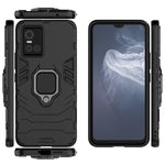 Custodia protettiva antiurto per PC + TPU con supporto per anello magnetico, For vivo S10 / S10 Pro, For Samsung Galaxy A03s 164mm