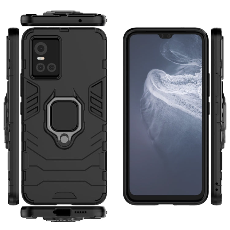 Custodia protettiva antiurto per PC + TPU con supporto per anello magnetico, For vivo S10 / S10 Pro, For Samsung Galaxy A03s 164mm