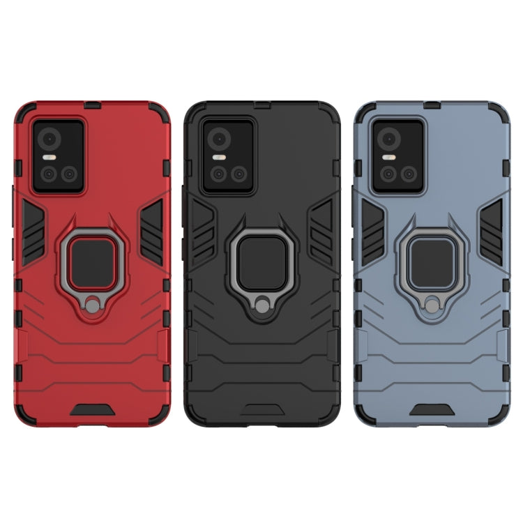 Custodia protettiva antiurto per PC + TPU con supporto per anello magnetico, For vivo S10 / S10 Pro, For Samsung Galaxy A03s 164mm