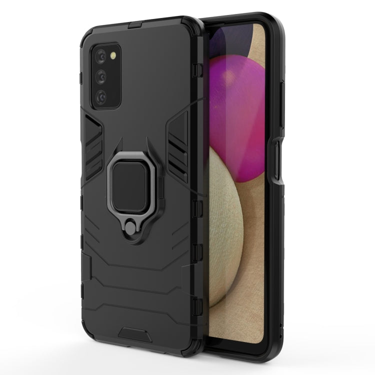 Custodia protettiva antiurto per PC + TPU con supporto per anello magnetico, For vivo S10 / S10 Pro, For Samsung Galaxy A03s 164mm