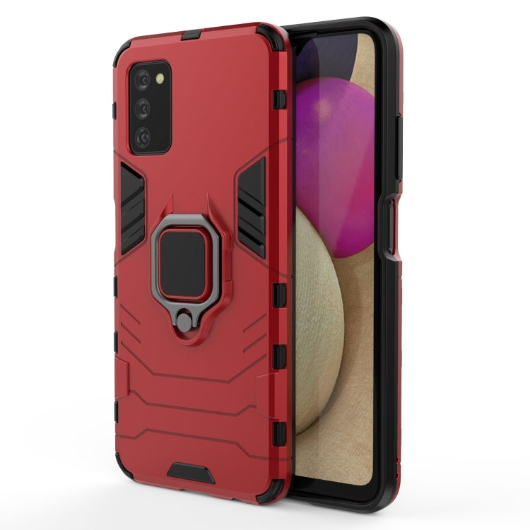 Custodia protettiva antiurto per PC + TPU con supporto per anello magnetico, For vivo S10 / S10 Pro, For Samsung Galaxy A03s 164mm